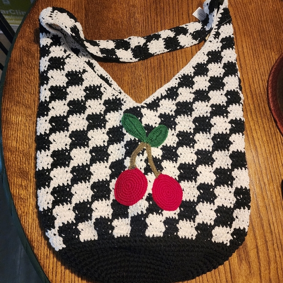 No Boundaries Crocheted Hobo Bag - Picture 9 of 10